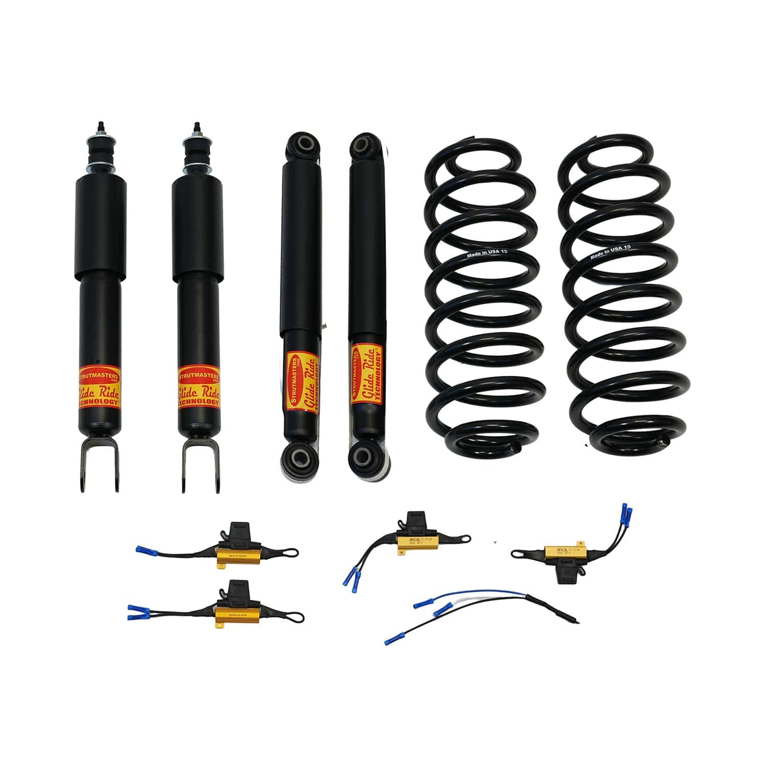 2000-2006 GMC Yukon 4 Wheel Air Suspension Conversion Kit (GC14F