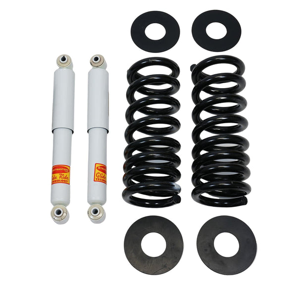 2004 2015 Nissan Armada Rear Air Shock Delete Kit 4WD