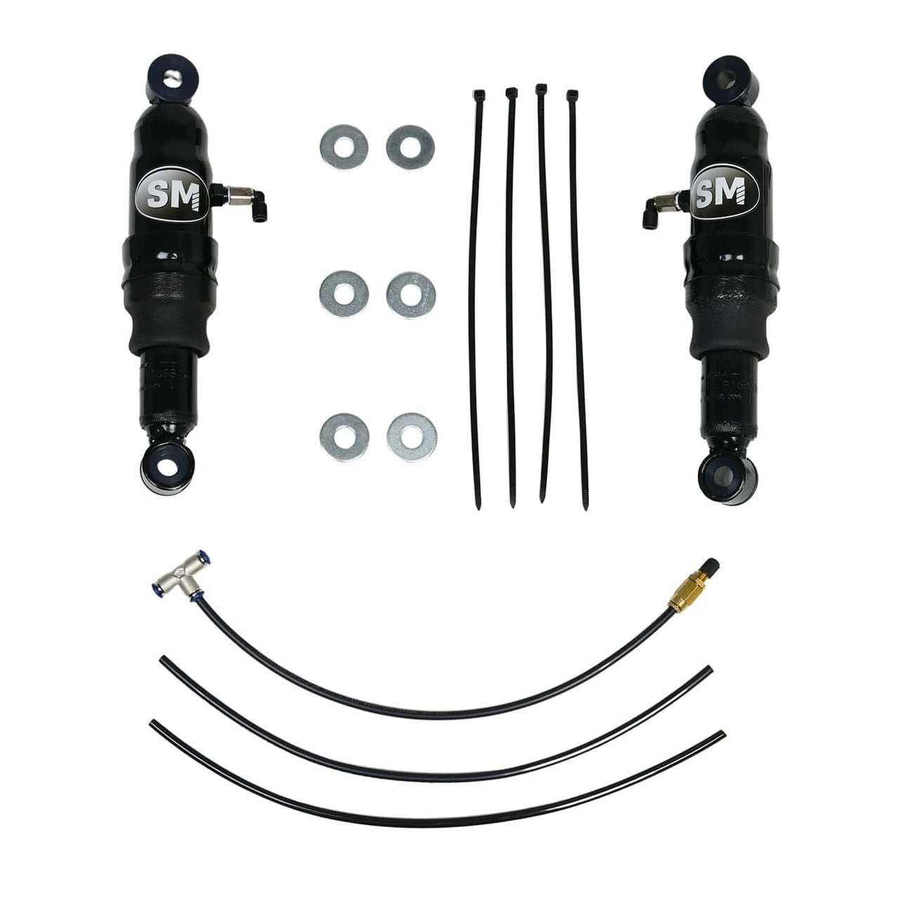 Strutmasters Motorcycle Air Suspension Kits 1986-2019 Suzuki S40 Boulevard Air Ride Motorcycle Kit (SS1RA)