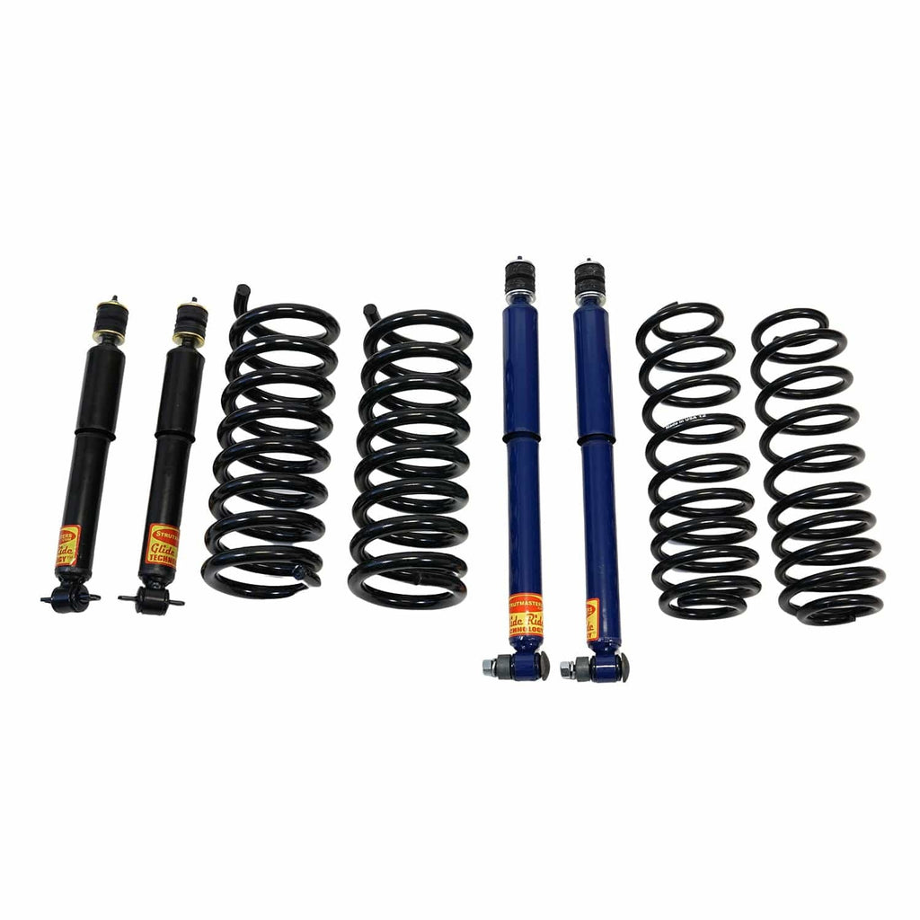 Strutmasters Conversion Kits 2001-2002 Lincoln Town Car Rear Air Suspension Conversion Kit with Front Springs and 4 Shocks (FA44F)