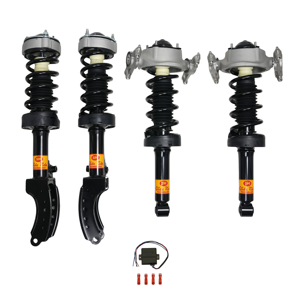 2011-2018 Porsche Cayenne 92A 4 Wheel Air Suspension Conversion Kit With Light Module (PC54FM)