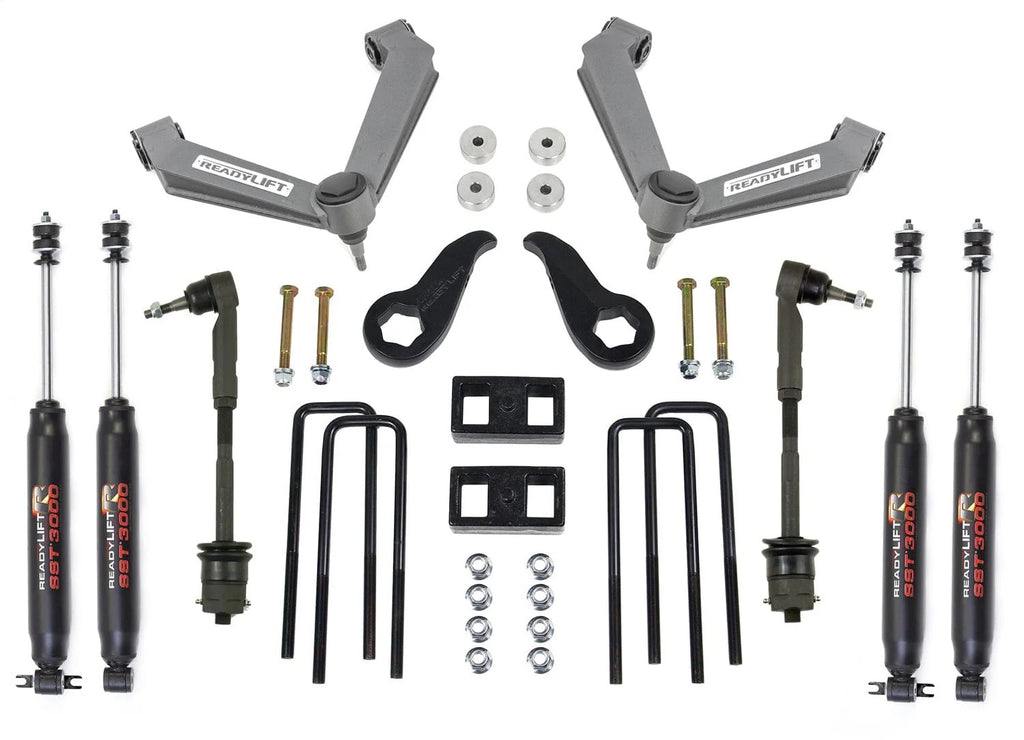 ReadyLift Lift Kit-Suspension w/Shock ReadyLift 69-3514 SST Lift Kit w/Shocks