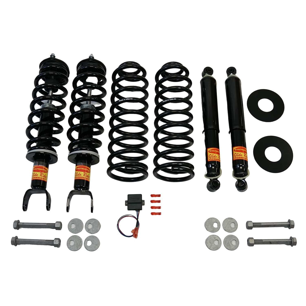 Strutmasters Conversion Kits 2013-2018 Dodge Ram 1500 Air Suspension Conversion/Delete Kit With Light Fix Module and Camber Bolts (DR14FMCK)