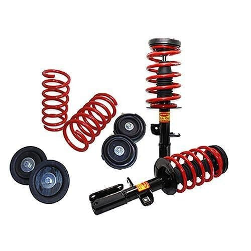 Strutmasters Conversion Kits 2000-2006 BMW-Compatible X5 4.4i and 4.8L 4-Wheel Air Suspension Conversion/Delete Kit (BB14GB2)