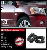 ReadyLift Suspension Front Leveling Kit ReadyLift 66-4000 Front Leveling Kit Fits Armada Armada (Pathfinder) QX56 TITAN