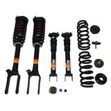 Strutmasters Conversion Kits 2006-2012 Mercedes-Benz R500 4-Wheel Air Suspension Conversion Kit with Suspension-Light Module with Shocks (MR14FBM)