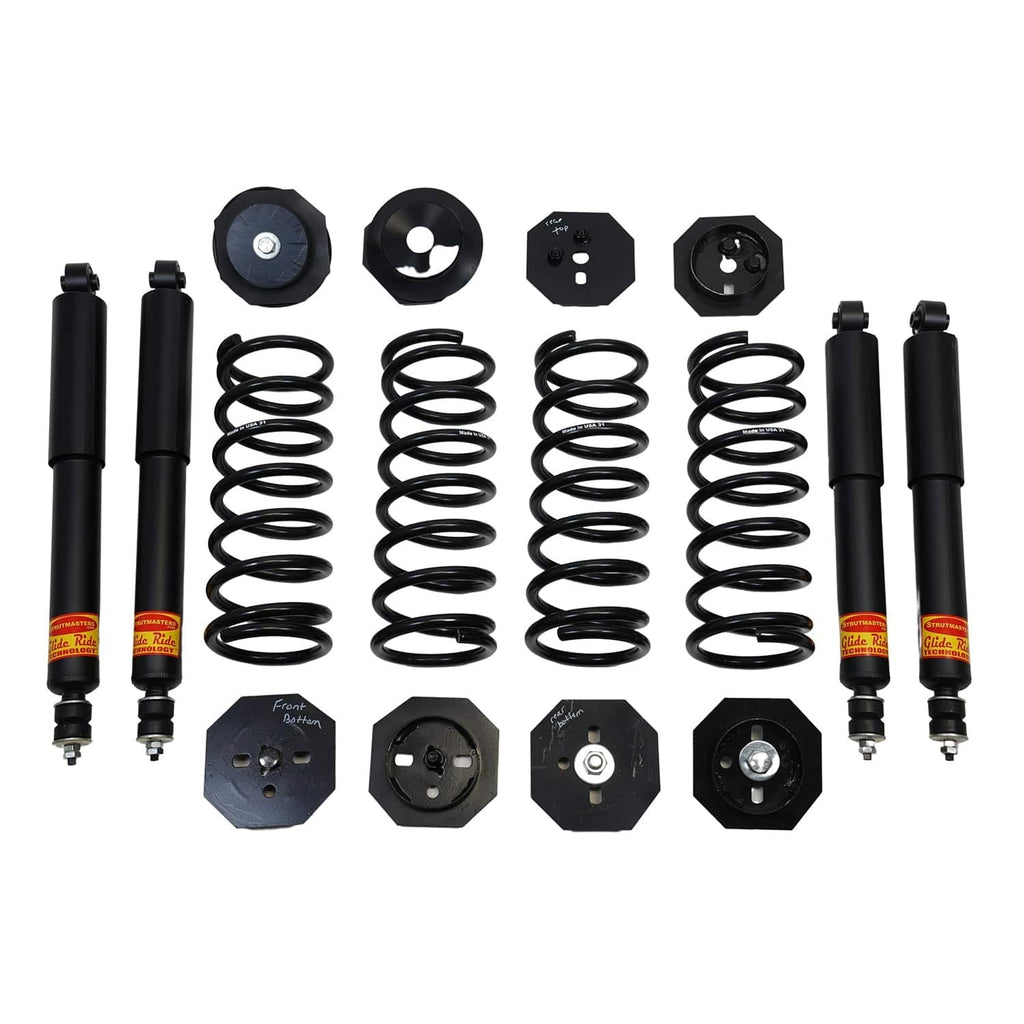 Strutmasters Conversion Kits 1995-2002 Range Rover P38A Chassis 4-Wheel Air Suspension Conversion Kit With 4 Shocks (LB24F)