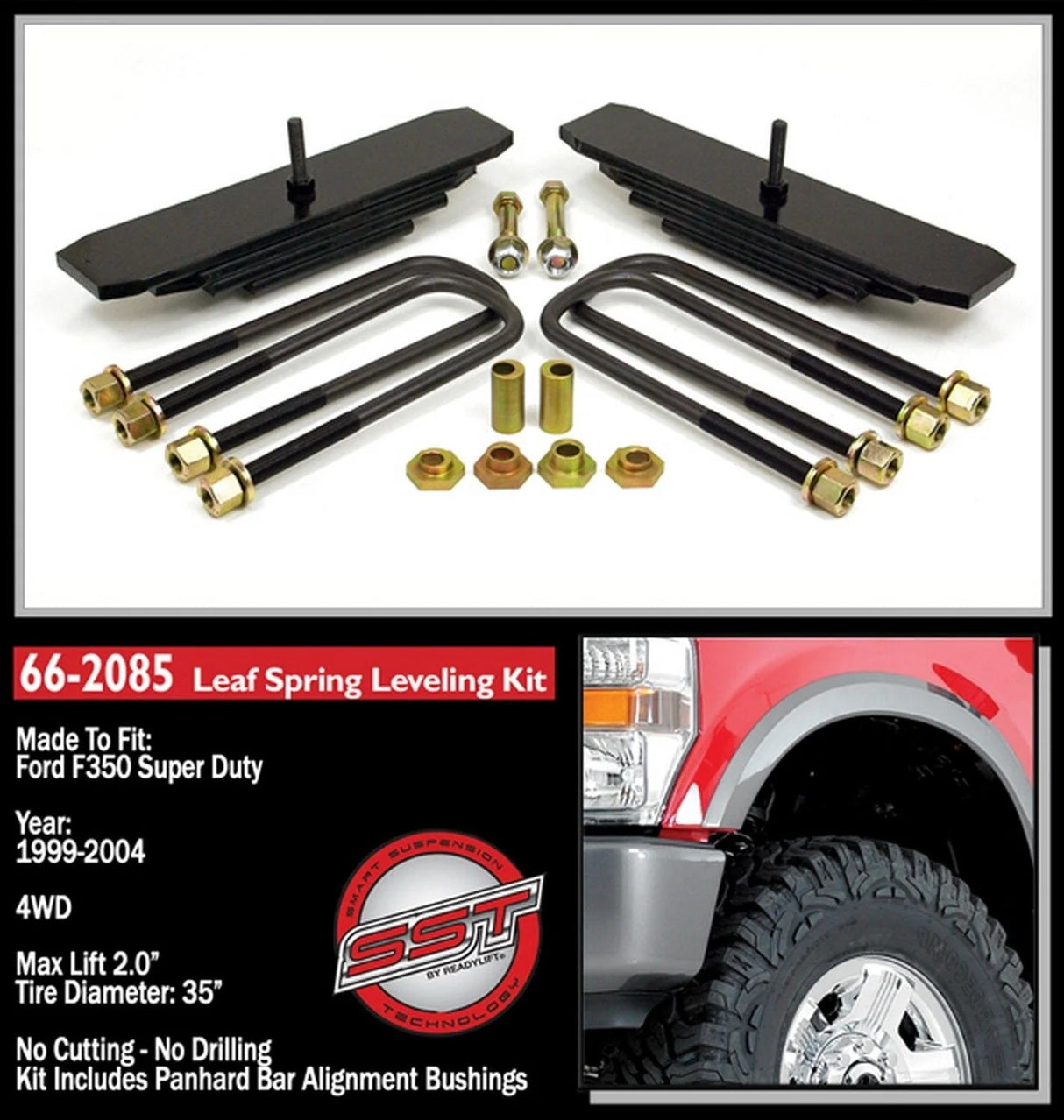 ReadyLift Suspension Front Leveling Kit ReadyLift 66-2085 Front Leveling Kit