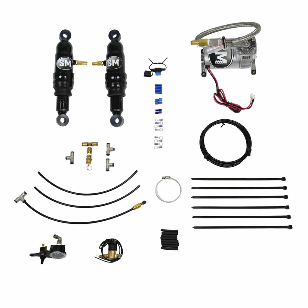 Strutmasters Motorcycle Air Suspension Kits Kawasaki Vulcan Ultimate Air Ride Lowering Suspension Kit (KV1RC)