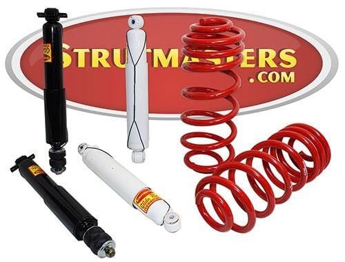 Strutmasters Conversion Kits 1997-2002 Lincoln Navigator 2WD Rear Air Suspension Conversion Kit With 4 Shocks (FY1RF)