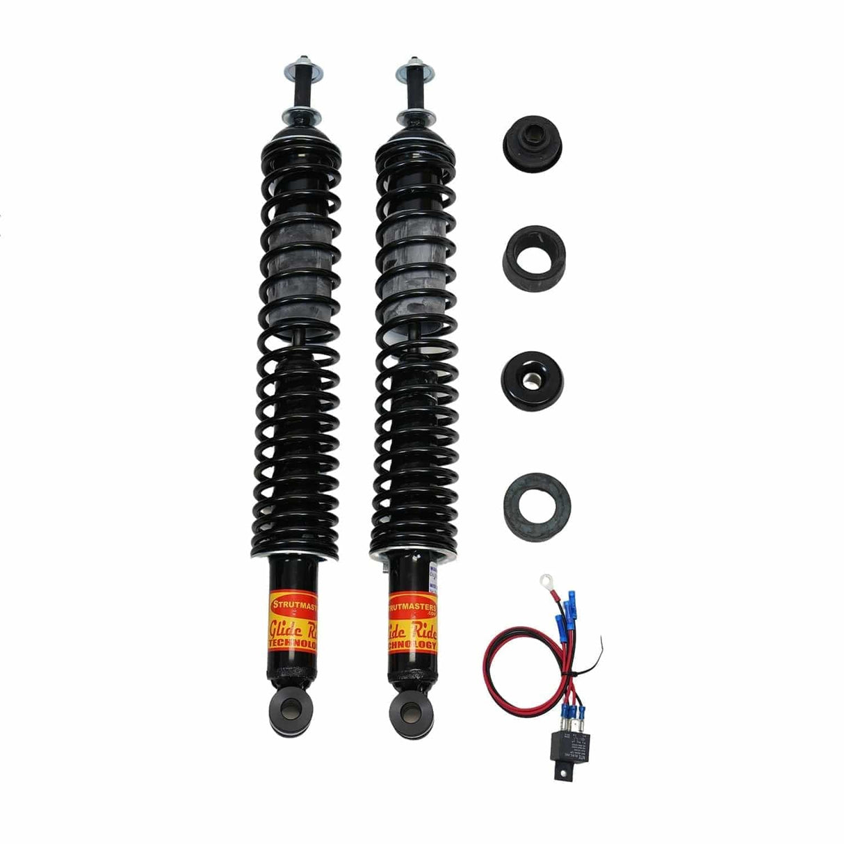 Strutmasters Conversion Kits 1993-1996 Cadillac Eldorado 4.9L Rear Air Suspension Conversion Kit With Relay Mounts (CADR7)