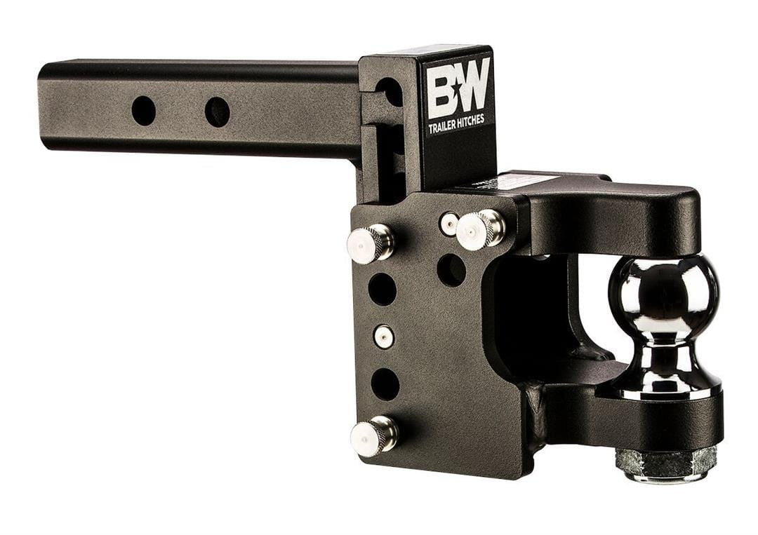 B&W Trailer Hitches Hitch Ball B&W Hitches 8" Blk T&S, 2" Ball Pintle