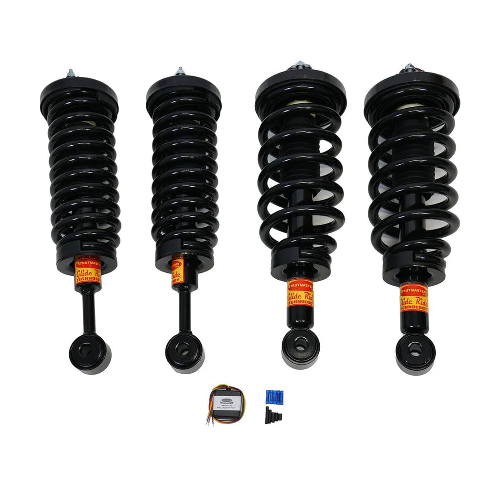 Strutmasters Conversion Kits 2005-2006 Lincoln Navigator Premium 4-Wheel Air Suspension Conversion System With Module (FX24FM2)