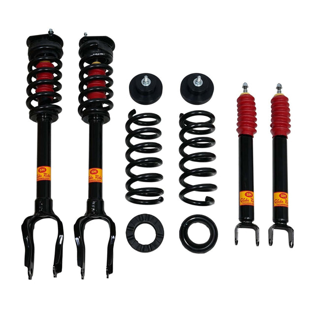 Strutmasters Conversion Kits 2011-2015 Jeep Grand Cherokee Air Suspension Conversion/Delete Kit For 4X4 V6, V8 and 3.0 Diesel Engines (JC14FL)