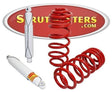 Strutmasters Conversion Kits 1997-2002 Lincoln Navigator 2WD Rear Air Suspension Conversion Kit With 2 Rear Shocks (FY1RB)