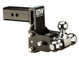 B&W Trailer Hitches Hitch Ball B&W Hitches 2.5 Model 8 Blk T&S Tri Ball