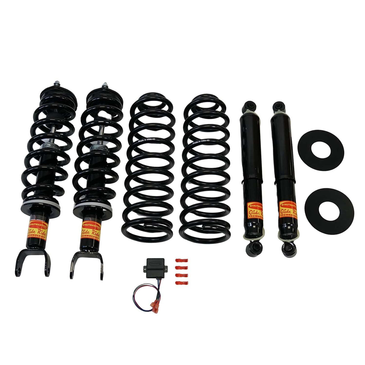 Strutmasters Conversion Kits 2013-2018 Dodge Ram 1500 Air Suspension Conversion/Delete Kit With Light Fix Module (DR14FM)