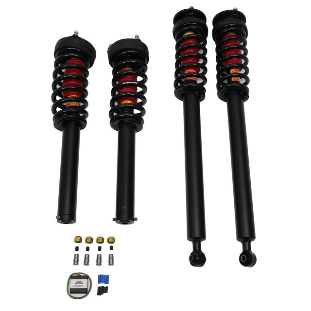 Strutmasters Conversion Kits 2000-2006 Mercedes-Benz S600 V12 Model 4-Wheel Hydraulic Suspension Conversion Kit With Light Fix (MZ14FM)