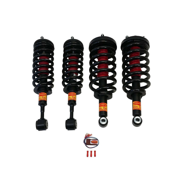 Strutmasters Conversion Kits 2010-2013 Land Rover Range Rover Sport (L320) with VDS 4 Wheel Air Suspension Conversion Kit and Light Out Module (LB44FM)