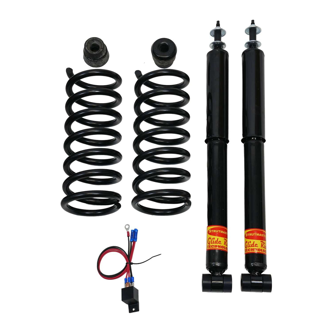 Strutmasters Conversion Kits 1993 Cadillac Allante Rear Air Suspension Conversion Kit With Relay Spring Mounts (CADR8)