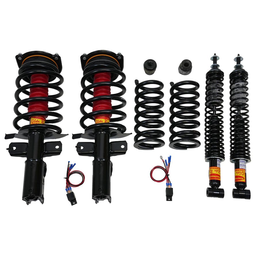 Strutmasters Conversion Kits 1994-1995 Cadillac Deville 4.9L Deluxe 4 Wheel Air Suspension Conversion Kit With Relay (CD34FP)