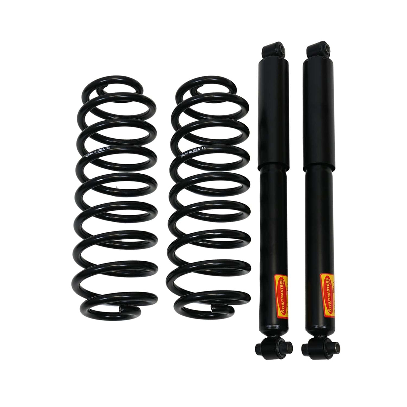 Strutmasters Conversion Kits 2002-2009 Chevrolet Trailblazer Rear Air Suspension Conversion Kit With Shocks (GB1RB)