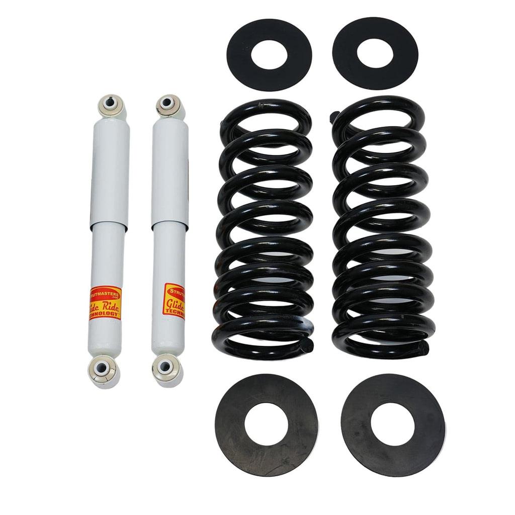 2004 2015 Nissan Armada Rear Air Shock Delete Kit 4WD Strutmasters