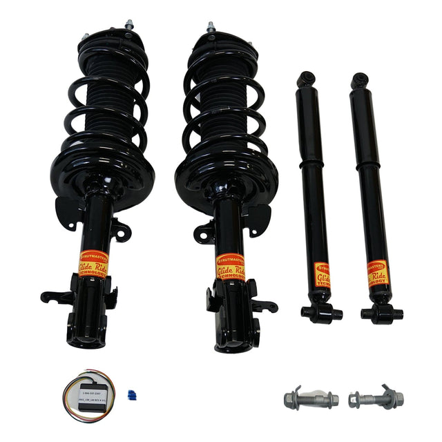 Strutmasters Conversion Kits 2007-2013 Acura MDX (AWD) 4-Wheel Active Electronic Suspension Conversion/Delete Kit with Suspension Light Module and Camber Bolts (AC14FMCK)