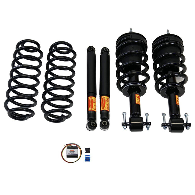 Strutmasters Conversion Kits 2014 Chevrolet Suburban 1500 4-Wheel Air Suspension Conversion/Delete Kit With Light Fix Module (GC84FM)