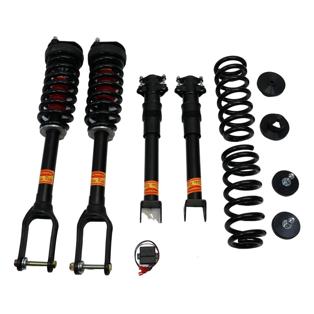 Strutmasters Conversion Kits 2013-2019 Mercedes-Benz GL450/GLS450 4MATIC 4-Wheel Air Suspension Conversion Kit with Shocks and Light Out Module (MK24FM)