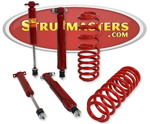 Strutmasters Conversion Kits 1990-2002 Lincoln Town Car Air Suspension Conversion Kit With 4 Shocks (FA2RF)